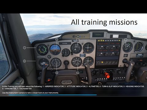 Microsoft Flight Simulator 2020 all training missions
