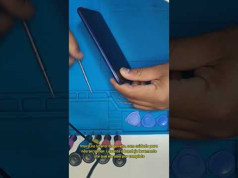 Como retirar a bandeja do chip sem agulha