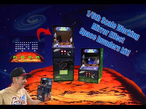 1/6th Scale Mirror Effect Space invaders kit!
