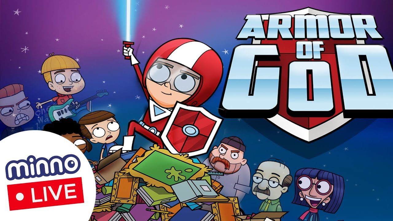 🔴 ARMOR of GOD Stories! PLUS Fruit of the Spirit, Easter, and Christmas Bible Stories for Kids!
