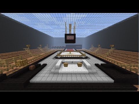 WWE Arena Map On MineCraft (Demo) BarFix & BenDanino