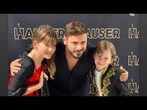 Hauser concert, 2Harps (Evelin 11 and Valerij 8years)