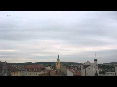 Zeitraffer 2012.06.06 Pulsnitz-Innenstadt