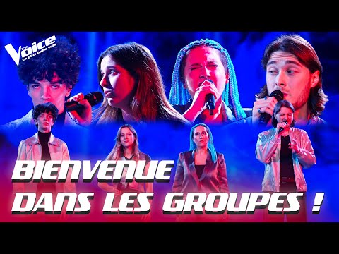Kavinsky, Angèle, Phoenix – Nightcall |Mina Blue, Lorette, Gianni & Elliot |The Voice 2025 | Groupes