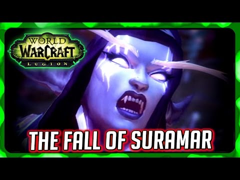 WOW Legion 🌟 Birth of the Nightfallen Cutscene/Cinematic in Suramar