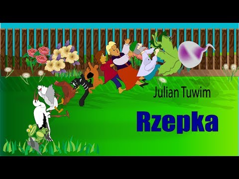 Julian Tuwim Rzepka  i inne animowane wierszyki dla dzieci.