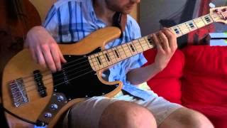 Fender Squier Vintage Modified Jazz Bass V Intro Cover Robert Glasper Cherish the Day Lalah Hathaway