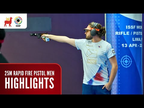 Highlights | 25m Rapid Fire Pistol Men - ISSF World Cup Lima