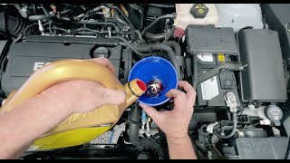 Cruze Transmission - Fluid top up and level check