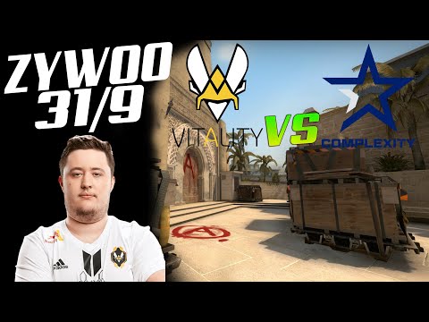 CSGO POV VITALITY ZYWOO(31/9) VS COMPLEXITY MIRAGE IEM New York 2020 Europe 09.10.20!