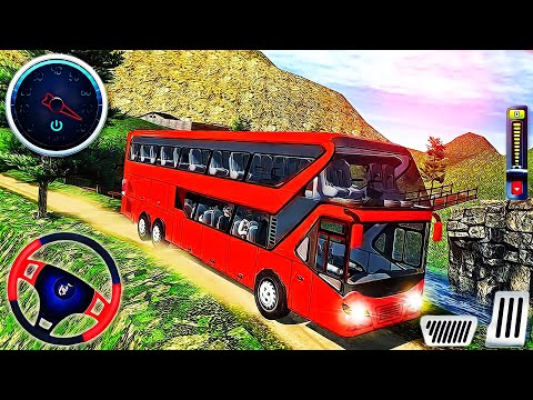 Uphill Offroad Bus Driving Simulator - Bus Game 2022 - Android Gameplay