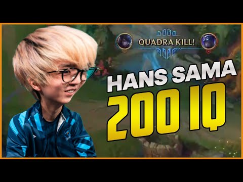 HANS SAMA'S 200 IQ plays CARRY the game