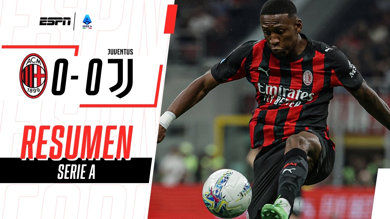 MILAN Y JUVE NO PUDIERON ROMPER EL CERO Y REPARTIERON PUNTOS | Milan 0-0 Juventus | RESUMEN