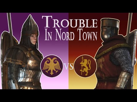 Bannerlord - Empire Experience - Combat Compilation - Trouble in Nord Town - Empire vs Vlandia