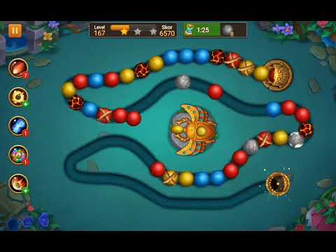 Jungle Marble Blast Level 167