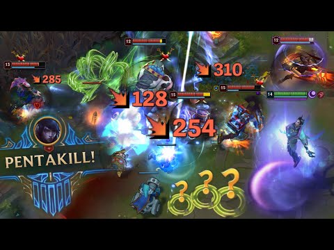 Best Pentakill Montage #46 - League of Legends (1v5, Outplays, 200IQ, Combo..) | LoL