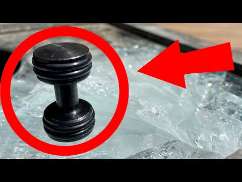 Dumbbell Slugs vs Bulletproof Glass
