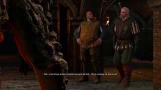 The Witcher 3 - Get Junior quest: Bathhouse + Meeting Dijkstra  - Gameplay #56 [1080p]