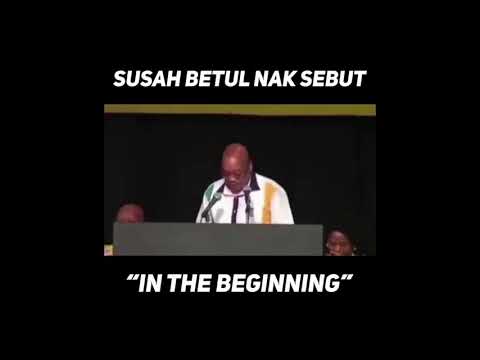 In The Beginning - South Africa President Jacob Zuma