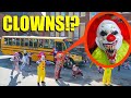 when you see this clown school bus taking clowns to School, you need to drive away FAST!!