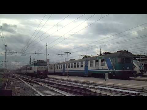 E656.024 sull' ICN 1960 Siracusa/Palermo Centrale - Roma Termini, in arrivo a Roma Termini