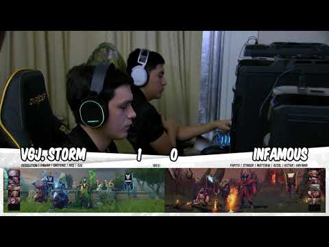 Infamous vs VG.J Storm Game 2 | China Dota 2 Supermajor Playoffs