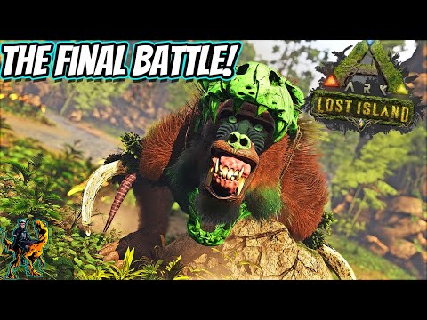 THIS IS IT MY MONKEY ARMY VS THE KING OF ALL DINOPITHECUS!! || Ark Lost Island Ep 24!