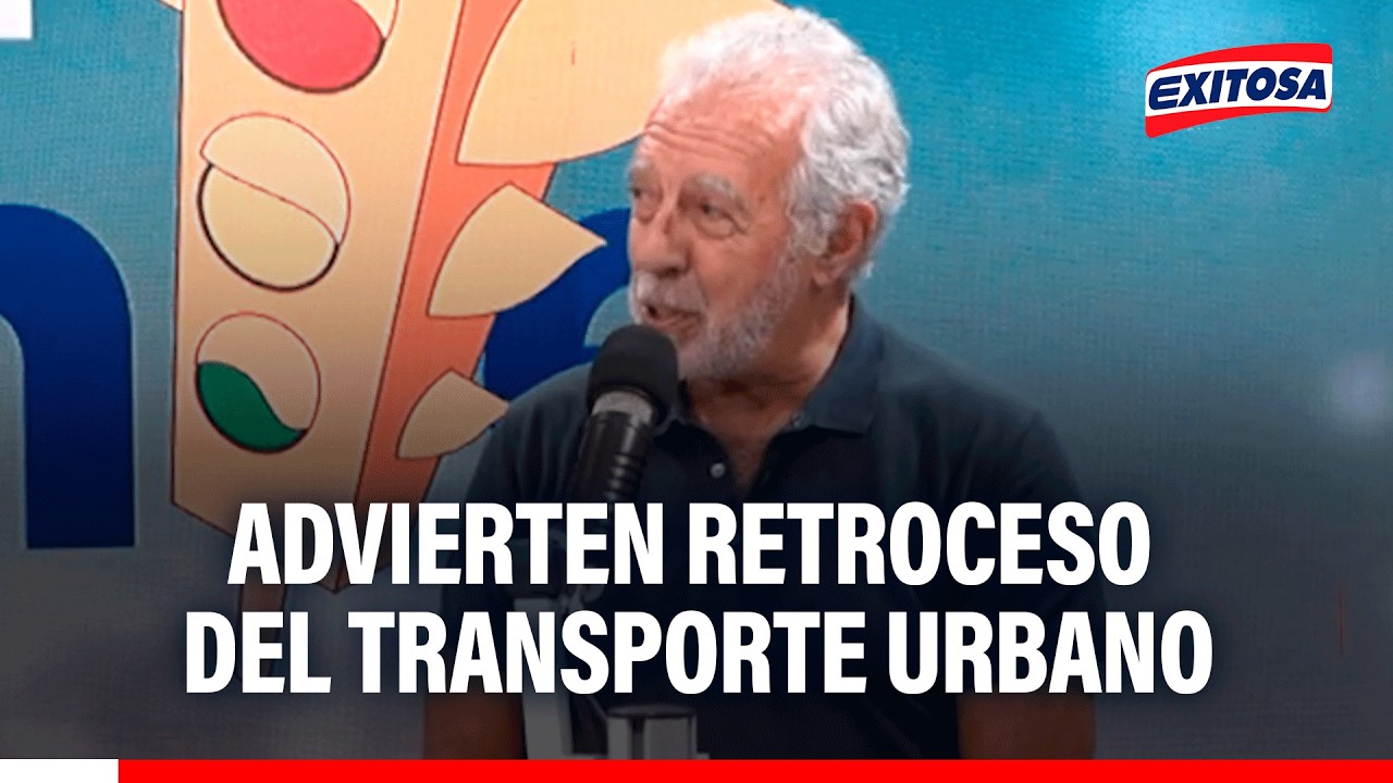 🔴🔵 Especialista advierte que el transporte urbano ha retrocedido y agrava la congestión vehicular