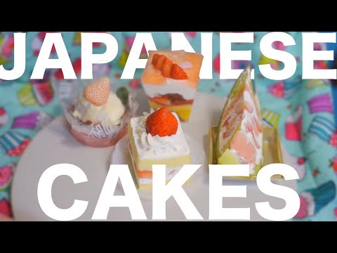 Cake for Dinner - Japanese Strawberry Cakes