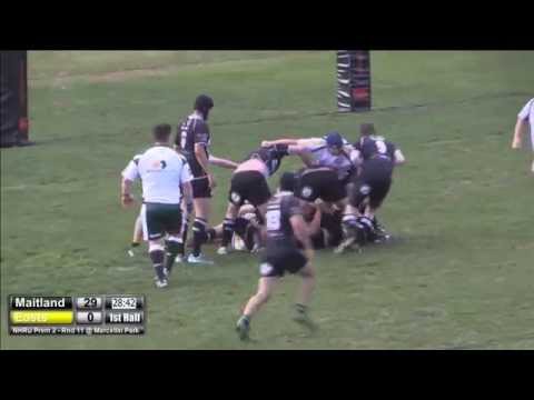 NHRU Round 11 Premier 2 Highlights - Maitland vs Easts