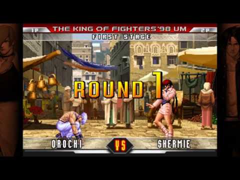 #801 King of Fighters ‘98 Ultimate Match (STEAM) Bosses (1/5): Orochi playthrough.