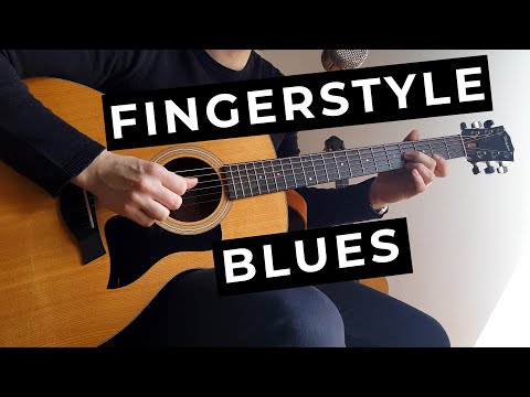EASY Blues for Acoustic Guitar | Beginner Fingerstyle