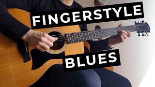 Download lagu EASY Blues for Acoustic Guitar | Beginner Fingerstyle mp3