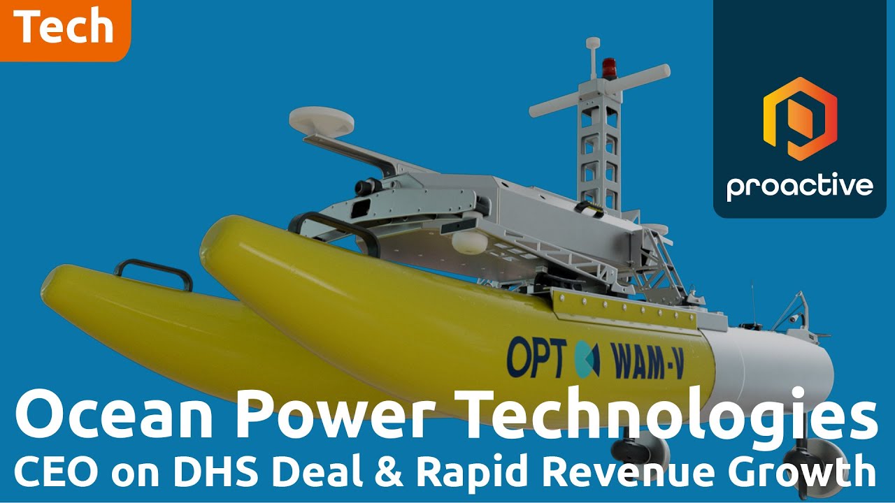 Ocean Power Technologies reports record backlog, lands $6.5M DHS contract