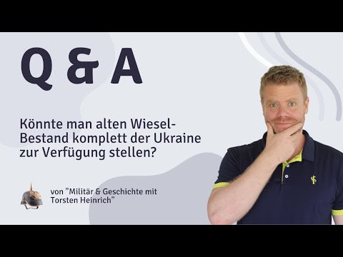 Könnte man alten Wiesel-Bestand komplett der Ukraine zur Verfügung stellen?