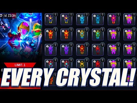 Every Crystal Bundle Opening - Transformers: Forged To Fight