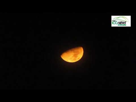 Portal Icó News: Lua fica vermelha devido fumaça de queimadas em Icó