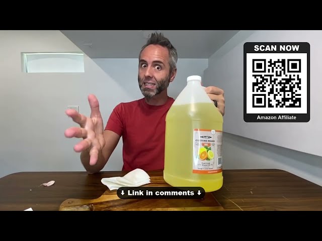 The Best Oil for Wooden Cutting Boards: Enhance Your Kitchen’s Lifespan - alternate angle