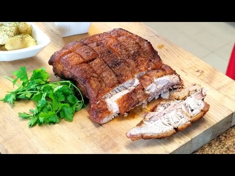 , title : 'Crispy Dominican Pork Belly Recipe: Tender and Delicious!'