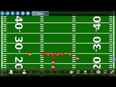 Football Play Designer and Coa Video