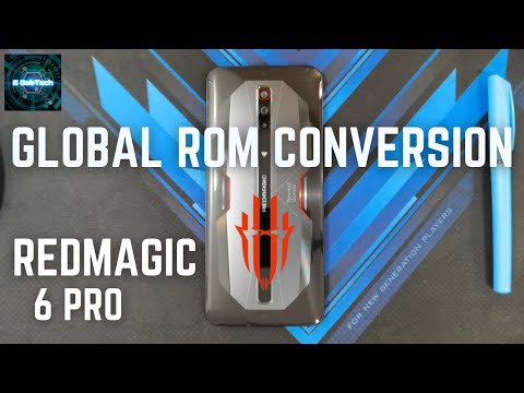 Global Rom Install on the RedMagic 6 Pro Tencent Games Edition - Conversion Guide