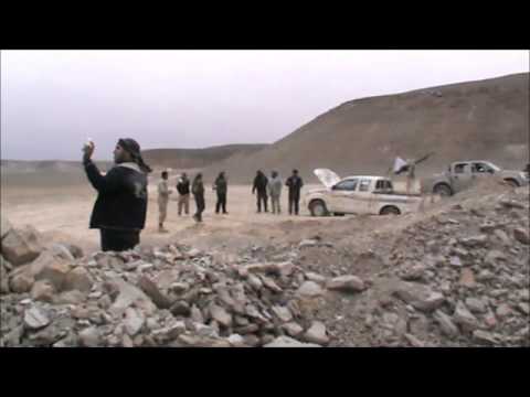 استهداف مطار دير الزور العسكري بصورايخ غراد من قبل كتائب مدينة البوكمال