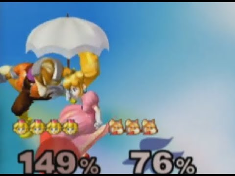 Top 10 Peach Parasol Combos - Super Smash Bros