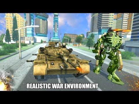 Tank Robot Transformation: Robot Tank Game (Development) - Android Gameplay FullHD