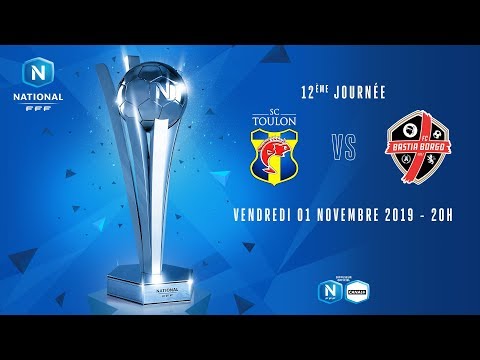 12e journée : Toulon - Bastia-Borgo I National FFF 2019-2020