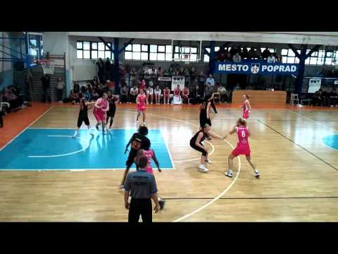 ŽBK Poprad - MBK Ružomberok (Play-off 2010/11, 2.game)