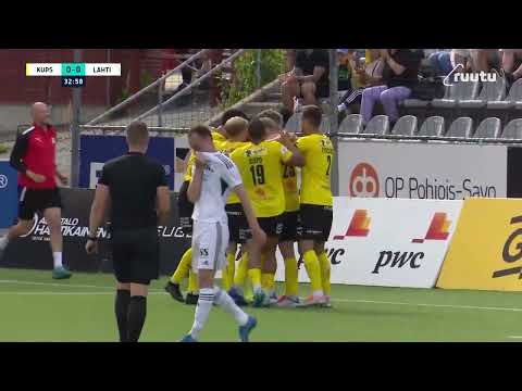Ottelukooste: KuPS-FC Lahti 4-0 (1-0) | Veikkausliiga | 10.7.2022