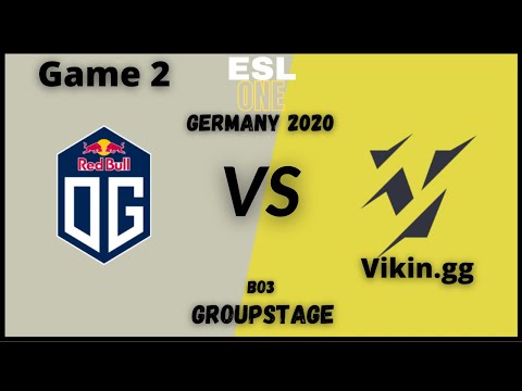 OG vs Vikin.gg Game2 |BO3| - ESL ONE Germany 2020 GroupStage Dota 2 Highlights!