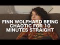 Finn Wolfhard Being Chaotic For 10 Minutes Straight