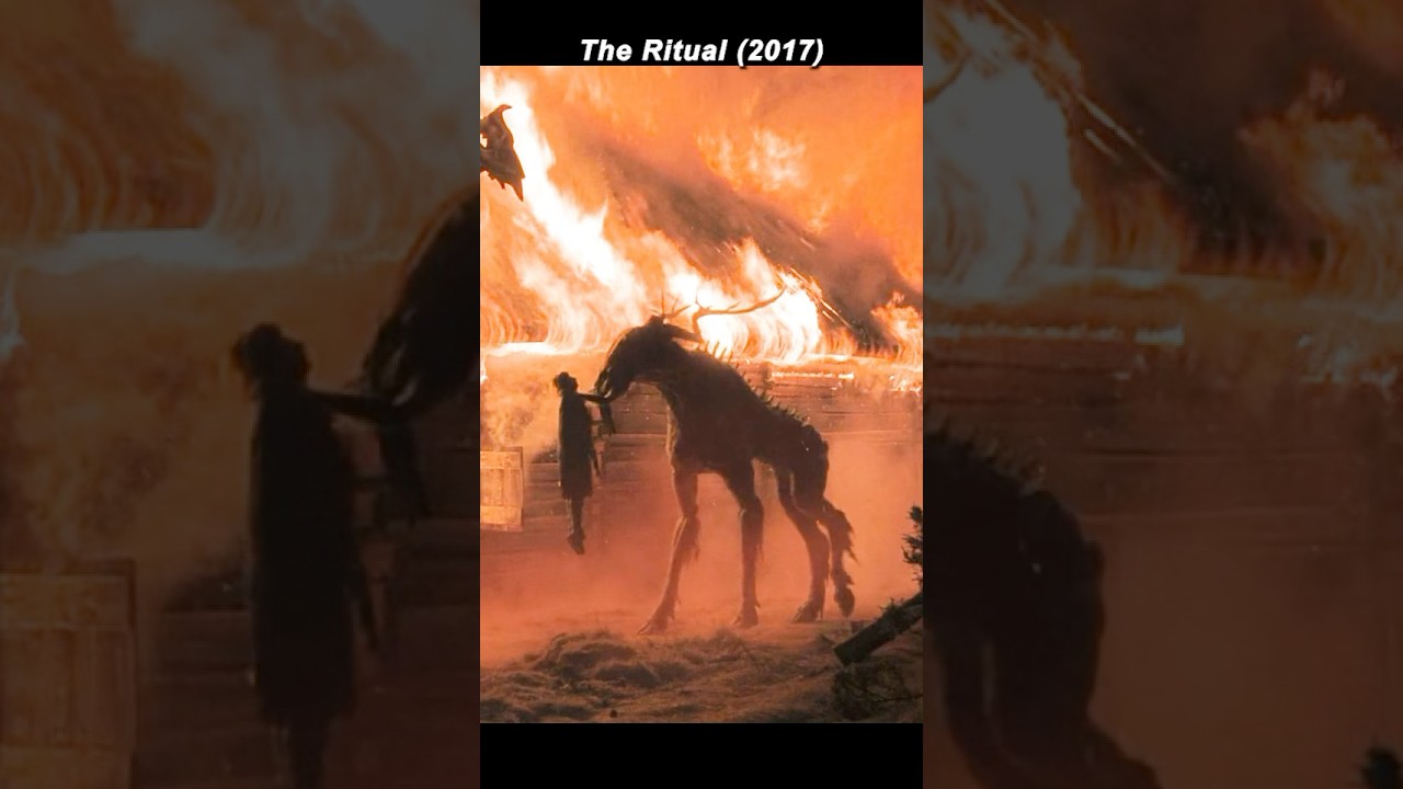 THE THING IN THE FOREST! Luke's TERRIFYING Encounter with ANCIENT EVIL! | The Ritual (2017)#short